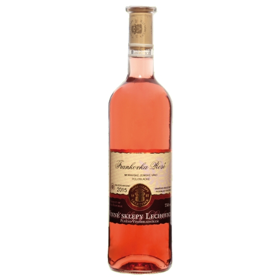 Obrázek Víno Frankovka Rosé Vinařství Lechovice 0,75 l