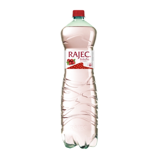 Obrázek Rajec jemne perlivá - brusnica 1,5 l / 6 ks