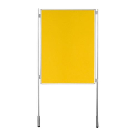 Obrázek Paraván textilní ekoTAB 120x90 cm - žlutá