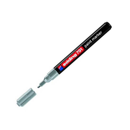 Obrázek Popisovač Edding 791 PCR - stříbrná