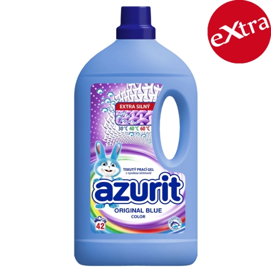 Obrázek Azurit Original Blue Color, prací gel, 42 dávek,1 890 ml