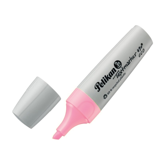 Obrázek Zvýrazňovač PELIKAN Textmarker 490 eco pastelový růžová