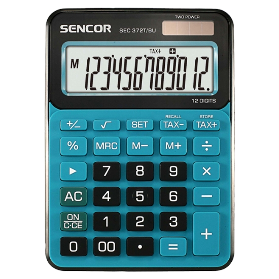 Obrázek Kalkulačka SENCOR SEC 372 - modrá