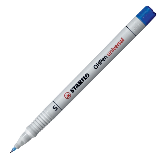 Obrázek STABILO OHPen universal Nepermanent Superfine (S) modrá