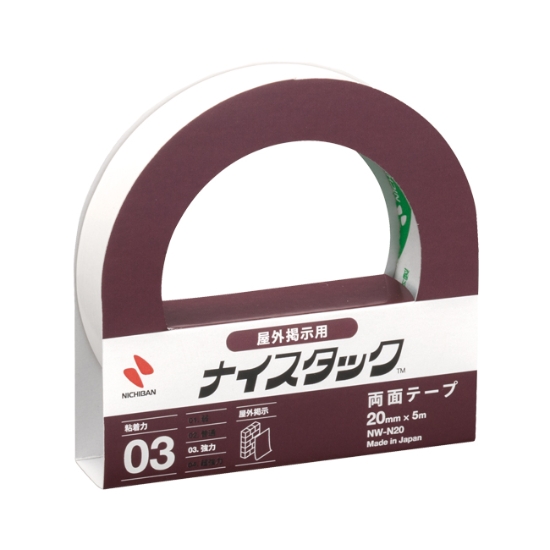 Obrázek Páska oboustranně lepicí NICETACK 20 mm x 5 m - na venkovní použití