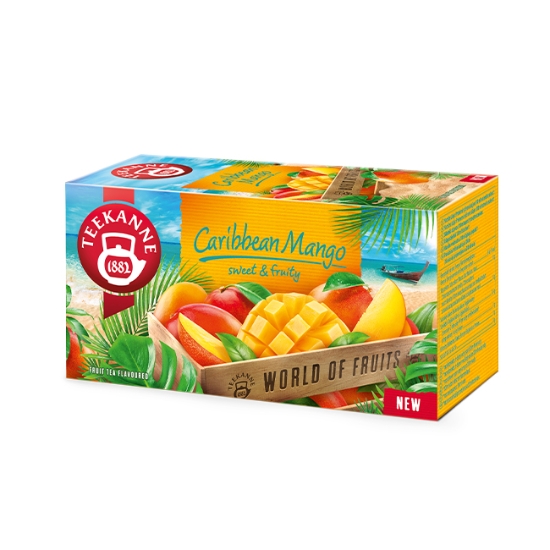 Obrázek Čaj ovocný, Caribbean Mango, 20 x 2.25 g