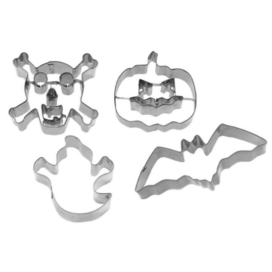 Obrázek Sada vykrajovátek HALLOWEEN / 4 ks