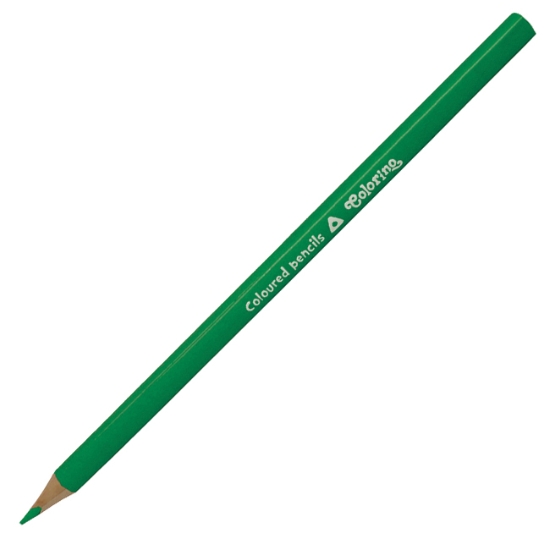 Obrázek Colorino pastelka trojhranná - tmavě zelené / 12 ks