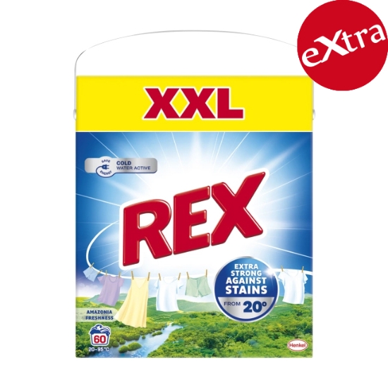 Obrázek Prací prášek Rex Amazonia Freshness 60 PD BOX