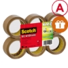 Obrázek Páska balicí Scotch 3M 50 mm x 66 m - hnědá / 6 ks