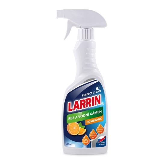 Obrázek Larrin Rez a vodní kámen, Pomeranč s rozprašovačem, 500 ml 