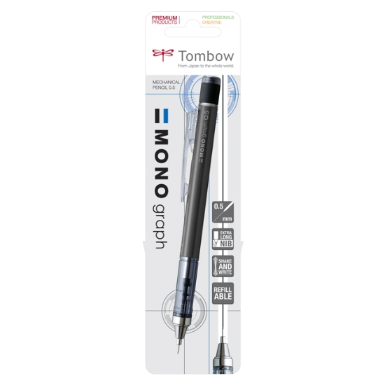 Obrázek Mikrotužka TOMBOW MONO Graph 0,5 mm - černá