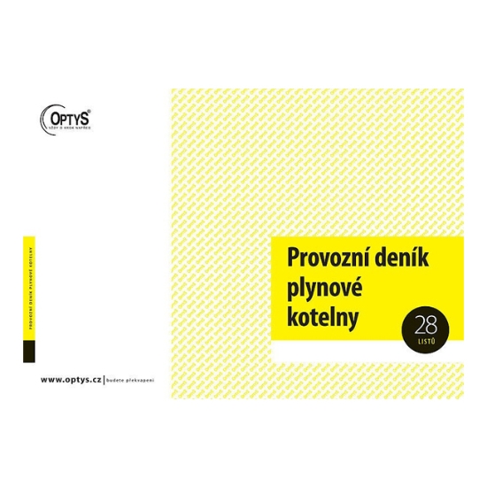 Obrázek O 000241 / Provozní deník plynové kotelny A4