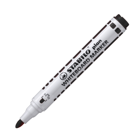 Obrázek Popisovač STABILO Plan Whiteboard marker 641 - černý