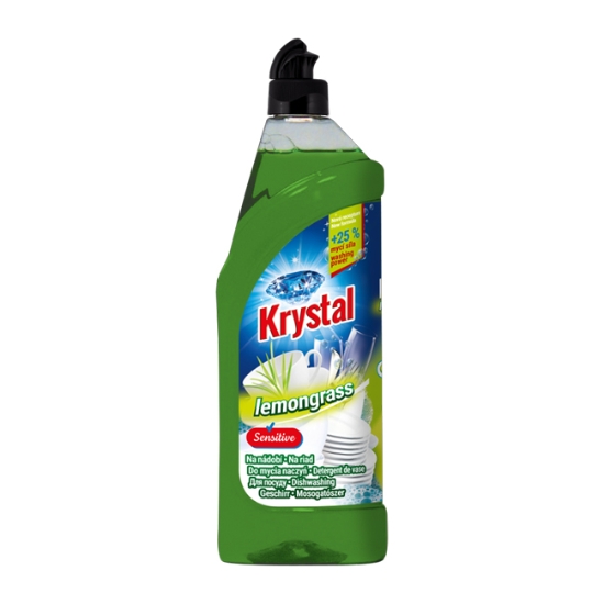 Obrázek Prostředek na nádobí Krystal 750 ml - lemongrass