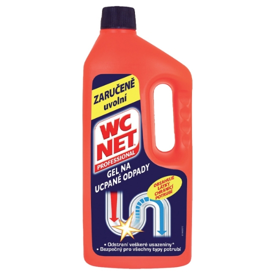 Obrázek Gelový čistič odpadů WC NET 1l