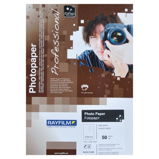 Obrázek Fotopapír A4 Profi pololesklý 255 g/m2 / 50 archů