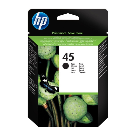 Obrázek HP originální ink 51645AE č.45, black