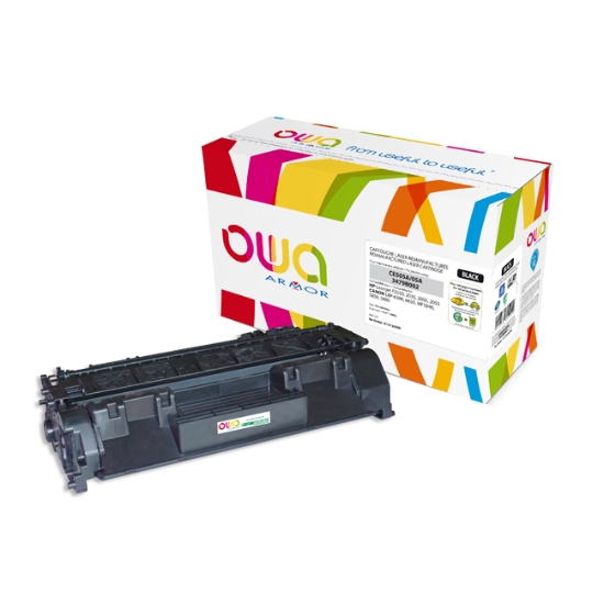 Obrázek OWA (ARMOR) toner HP CE505A černý, 2.300 str.