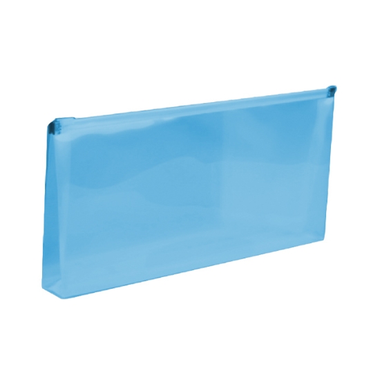 Obrázek Obal zakládací uzavíratelný na zip DL 220 x 120 mm - modrá