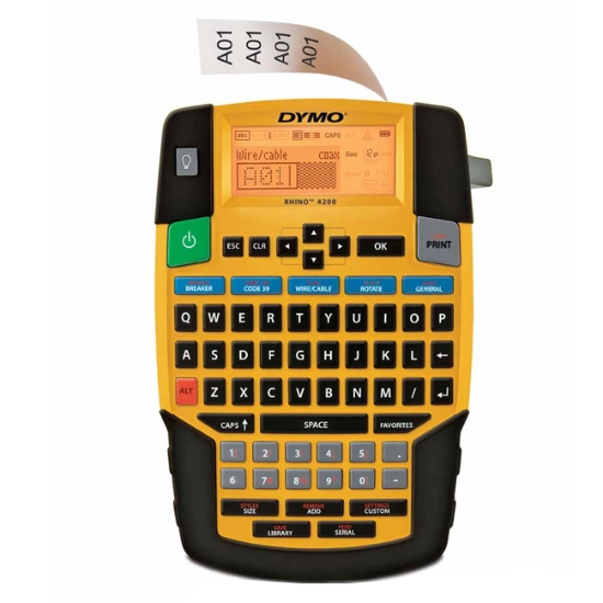 Obrázek Štítkovač RHINO 4200  - QWERTY  klávesnice