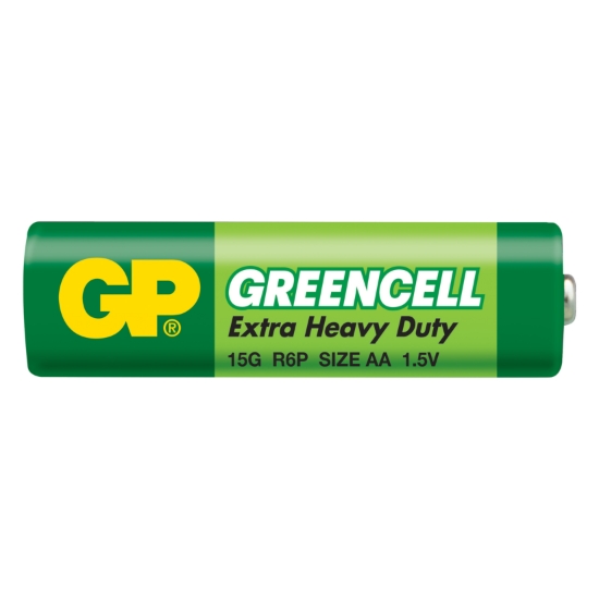 Obrázek Baterie GP zink-chloridové R6 (AA) / 4 ks   