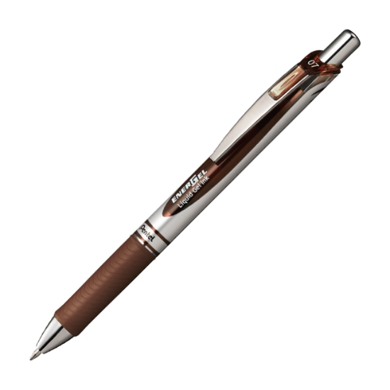 Obrázek Roller kuličkový Pentel EnerGel BL77 - hnědý