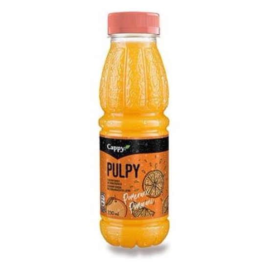 Obrázek Cappy Pulpy pomeranč, 330 ml 