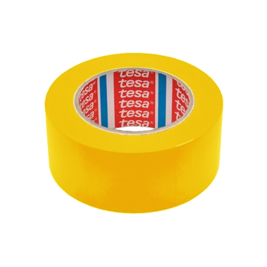 Obrázek Páska značkovací podlahová TESA 50 mm x 33 m - žlutá