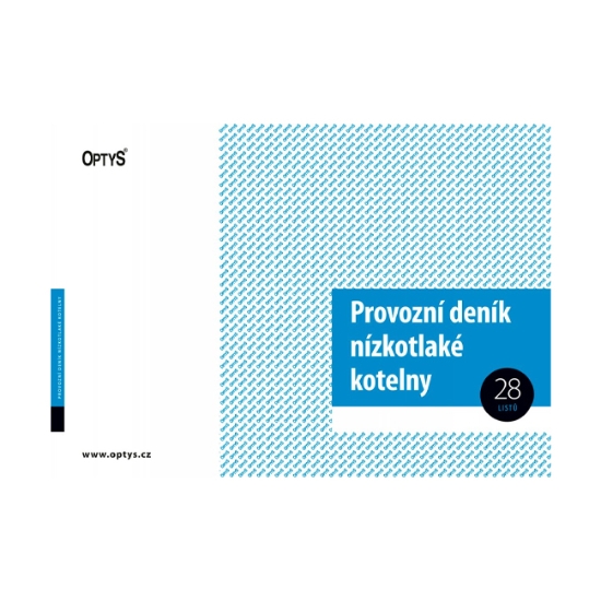 Obrázek O 000240 / Provozní deník kotelny A4