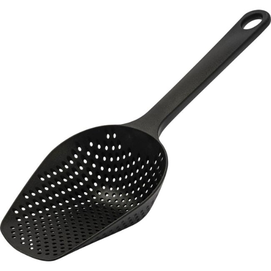 Obrázek Lopatka perforovaná plastová na hranolky BLACKY