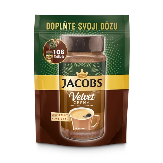 Obrázek Káva instantní Jacobs Velvet náhradní náplň 180 g