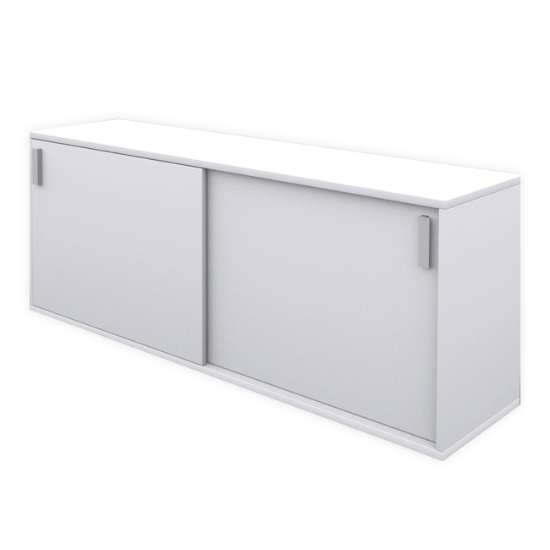 Obrázek Skříň 180 x 40 x 73,5 cm OFFICE PLUS - bílá