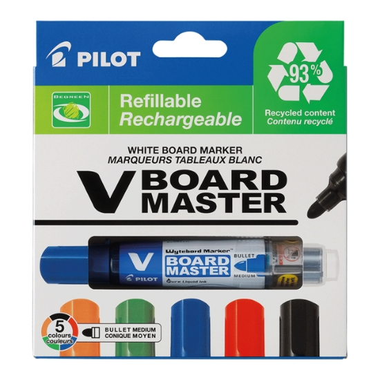 Obrázek Popisovač V-Board Master BeGreen / 5 ks