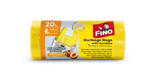 Obrázek Pytle s uchy FINO HD Color 20L, 7 μm /30 ks