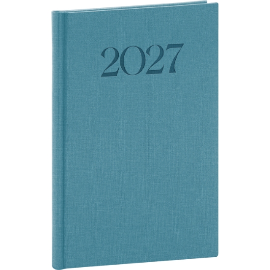 Obrázek Diář denní A5 Biella 2027 - modrý