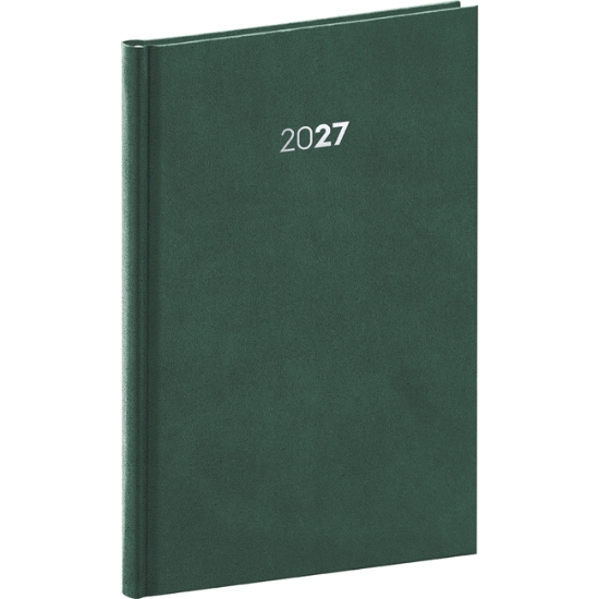Obrázek Diář týdenní A5 Balakon - zelený 2027