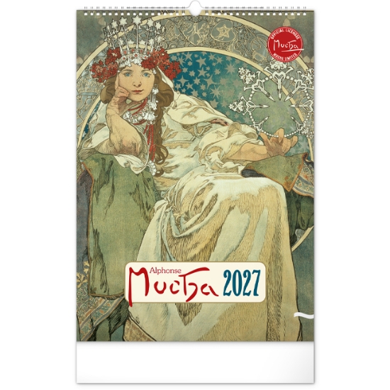 Obrázek Kalendář nástěnný Alfons Mucha 2027