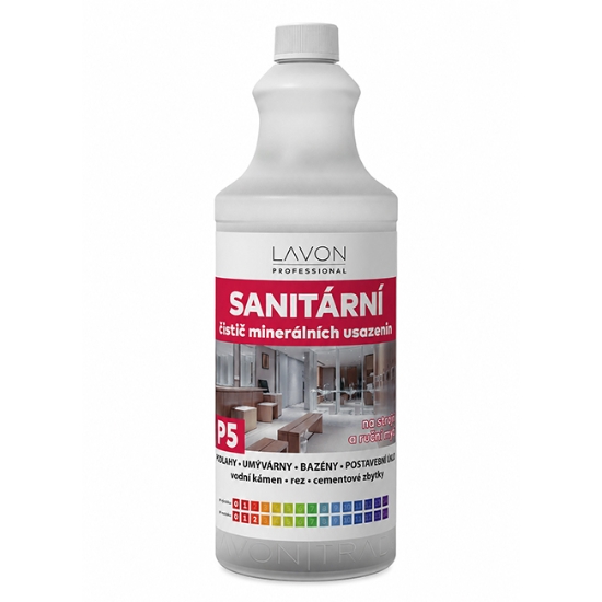 Obrázek Sanitární čistič minerálních usazenin 1 l,  P5