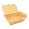 Obrázek EKO menu box klasik, kraft, 200x140x65 mm/25 ks