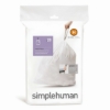 Obrázek Sáčky do odpadkového koše 30-35 L, Simplehuman typ H, zatahovací/20 ks