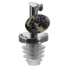 Obrázek Nálevka na ocet s kovovým víčkem a dekorem, silikonová INOX ESSIG-SPEZIAL