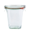Obrázek Sklenice hranatá Weck 545 ml, víčko 100 mm / 6 ks