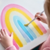 Obrázek Barvy temperové Creall Basic color 1000 ml - černá