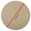 Obrázek Prostírání kulaté KRUH, ø 38 cm - pískové