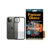 Obrázek PanzerGlass ClearCase Antibacterial pro Apple iPhone 12/12 Pro Black edition