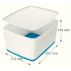 Obrázek Úložný box s víkem Leitz MyBox®, velikost L - modrý