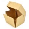 Obrázek EKO box na hamburger, kraft, 120x118x105 mm/25 ks
