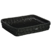Obrázek Koš pro gastronomii GN 1/2 32,5 x 26,5 x 6,5 cm - černý
