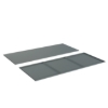 Obrázek Regál celokovový bezšroubový, šedý, 1830 x 1200 x 400 mm